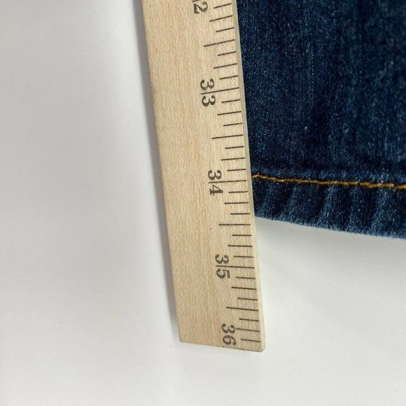 Lucky Brand Bootcut Tripper Jeans Women's Size 38 High Rise Cotton Denim Blue - Picture 12 of 12